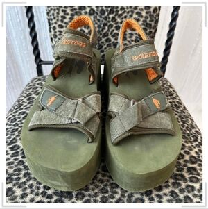 Vintage Rocket Dog Platform Chunky Sandals